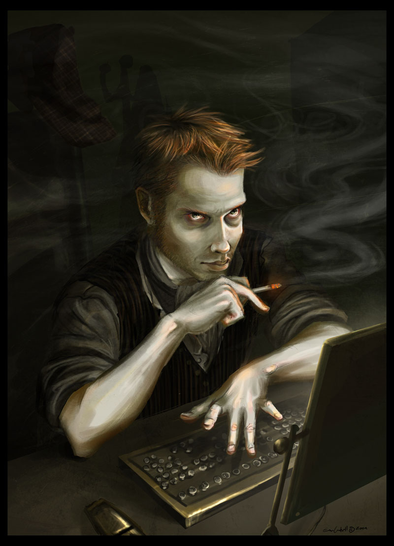 Hacker Holmes by EranFowler